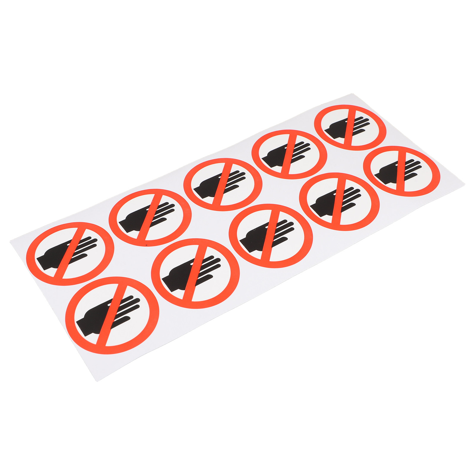 1Sheet Do Not Touch Warning De - Lab Equipment ulasan dan harga